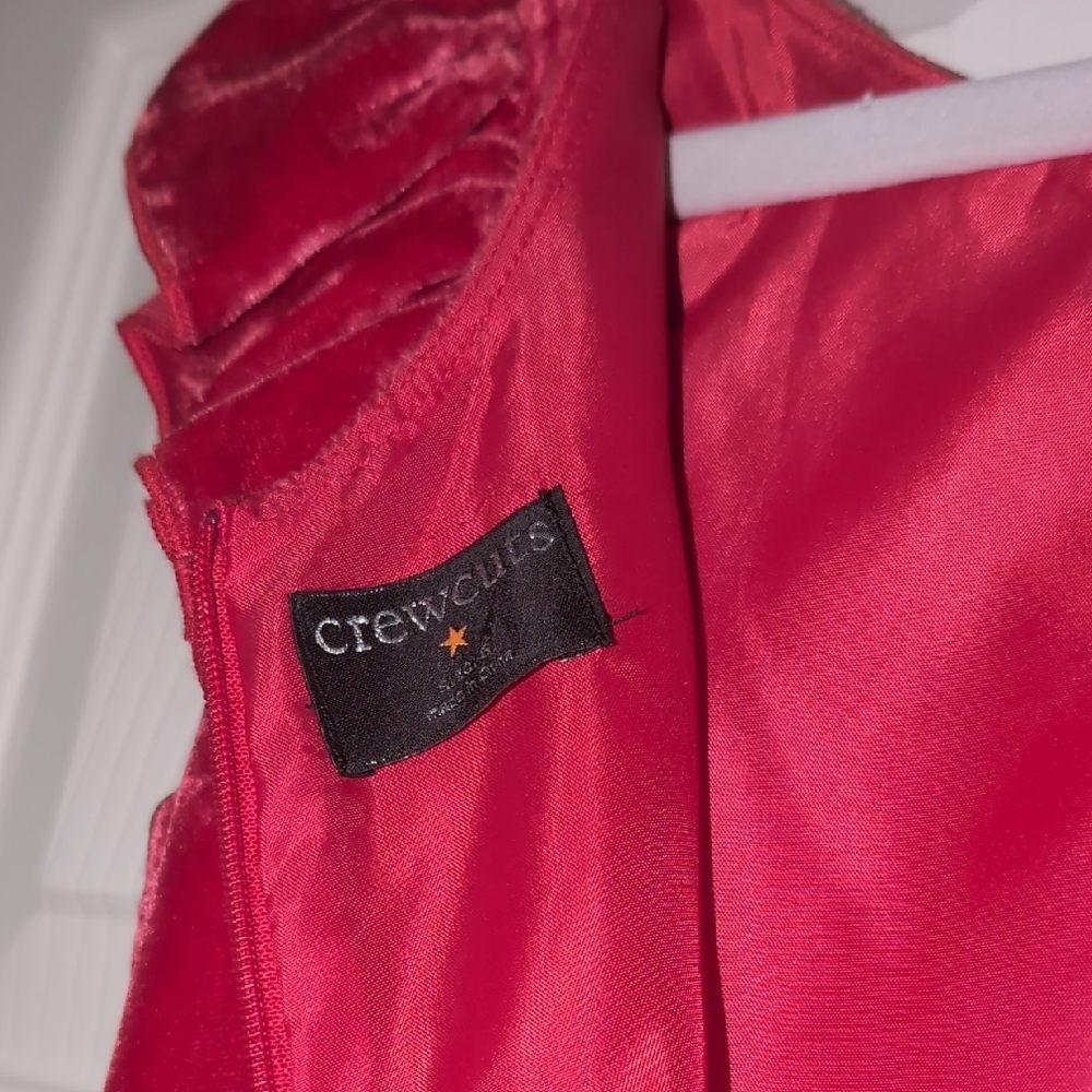 J. Crew Red Ruffled A-line Sundress - Picture 6 of 6